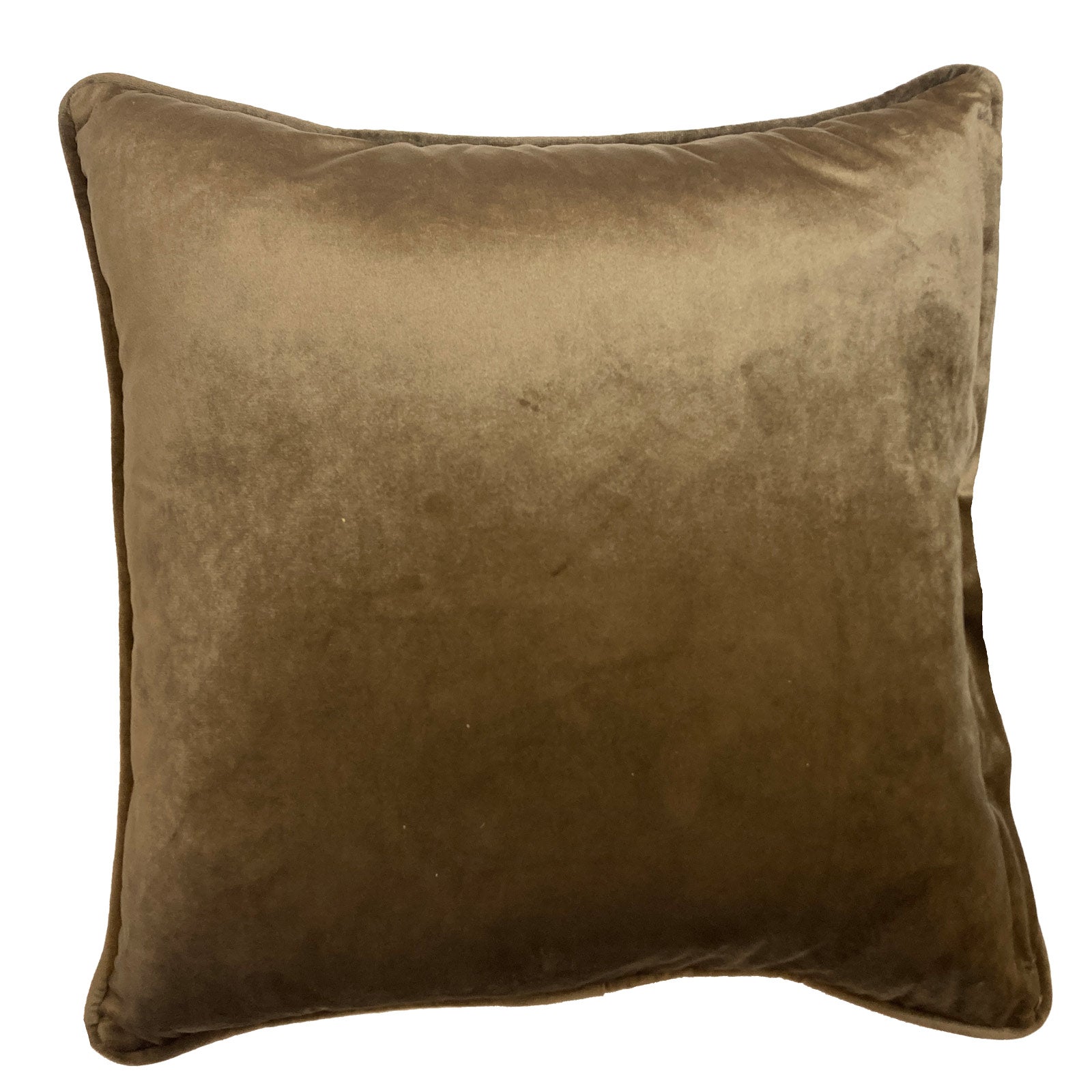 Piped Velvet Cushion Covers 43cm Square Collection