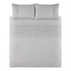 Everdean Duvet Cover Set - Grey
