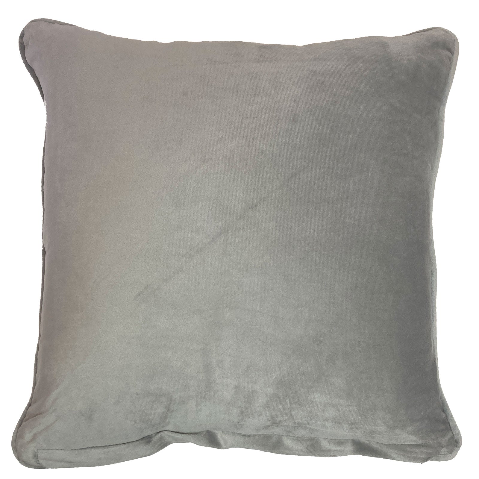 Piped Velvet Cushion Covers 43cm Square Collection