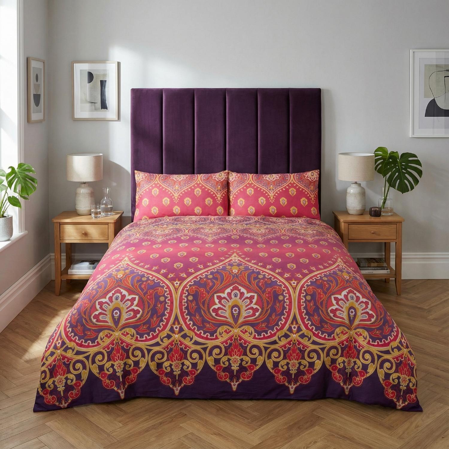 Asha Duvet Cover Set by Rapport Home