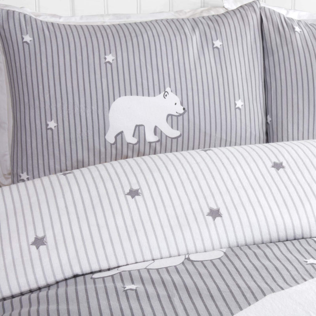 Polar Bear Flannelette Duvet Cover Set