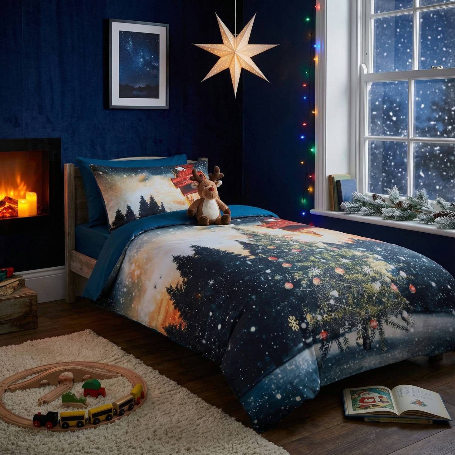 Northern Lights Duvet Cover Set