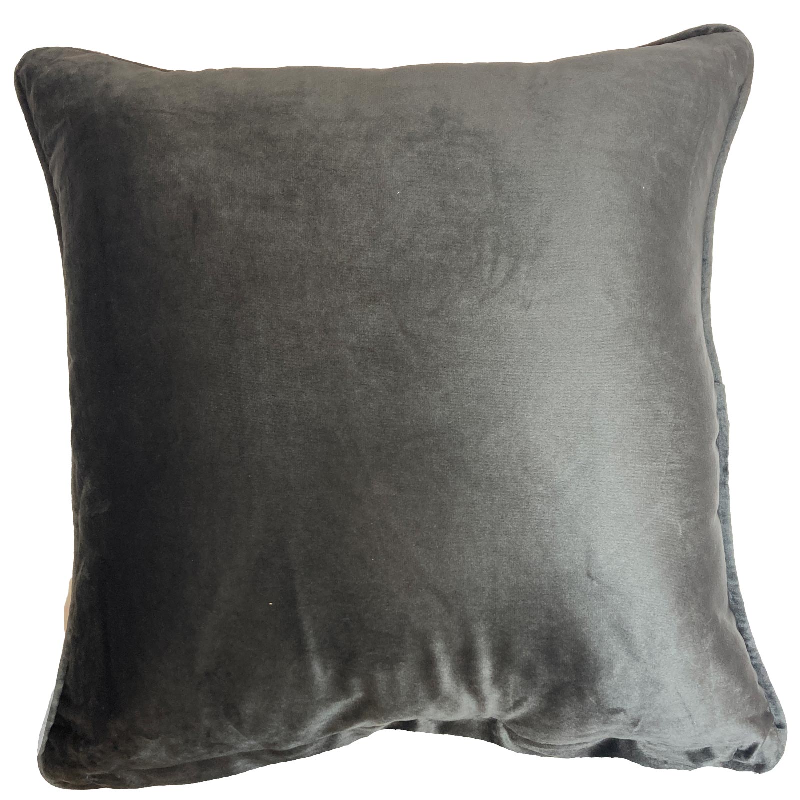 Piped Velvet Cushion Covers 43cm Square Collection