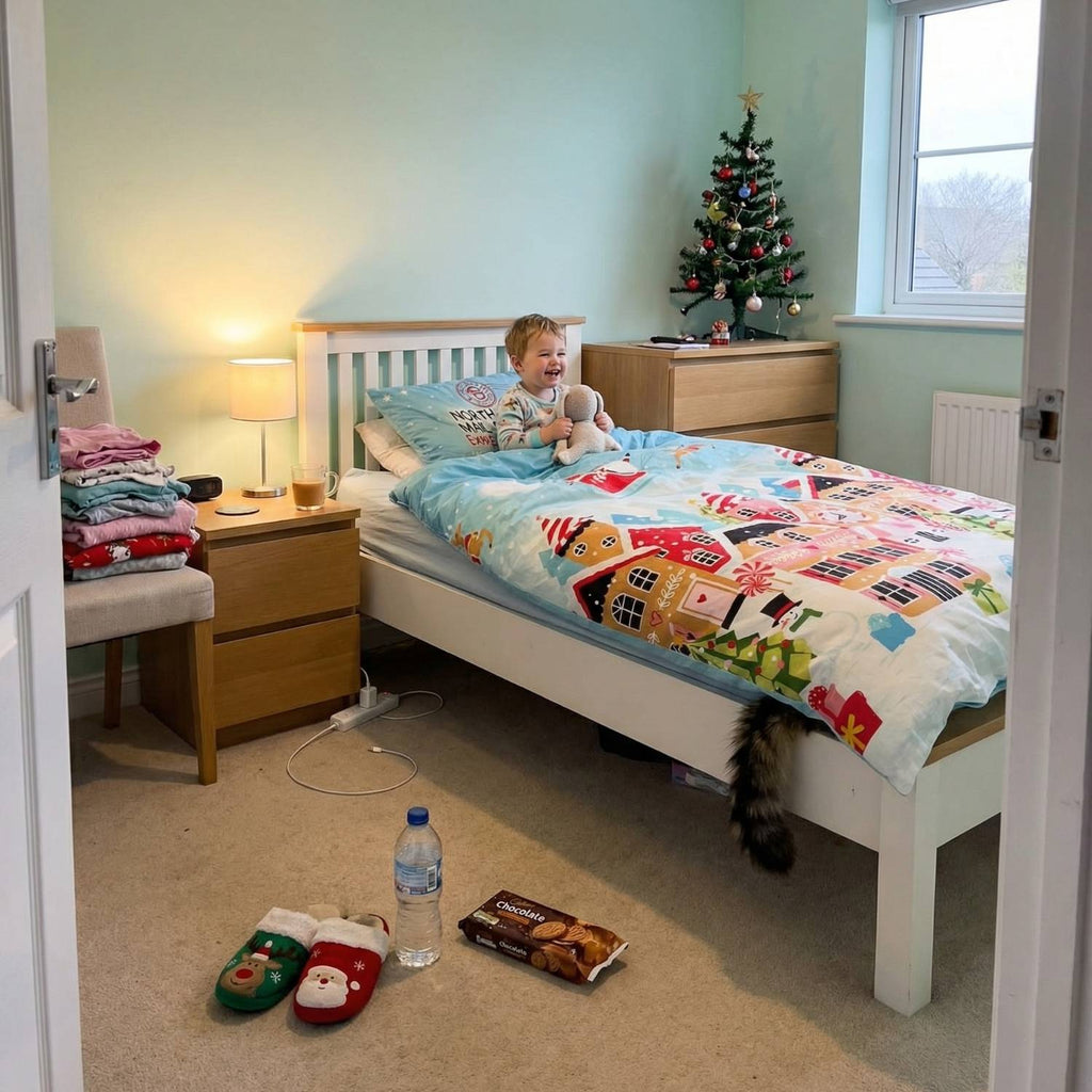 Gingerbread Town Duvet Cover Set