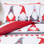 Christmas Festive Gonks Duvet Cover Set by Rapport Home 2