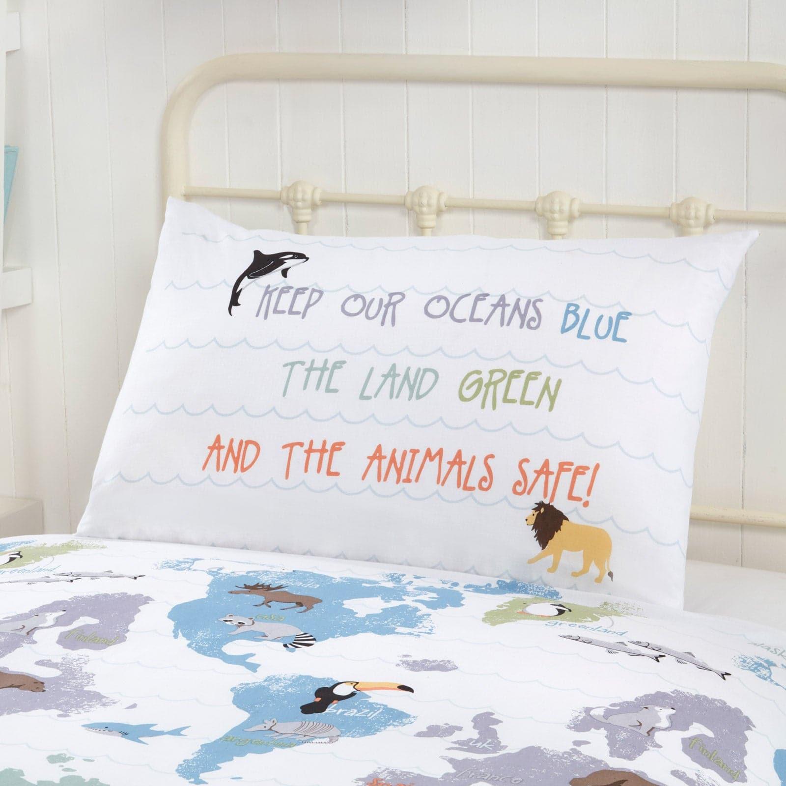 Sustainable My World Duvet Cover Set