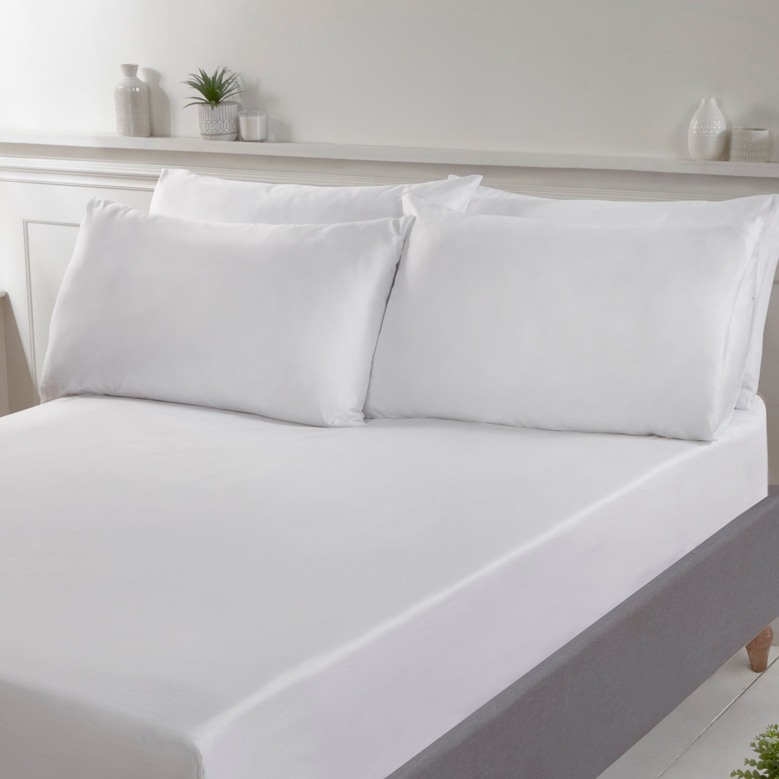Sustainable Extra Deep Fitted Sheet 40cm Deep