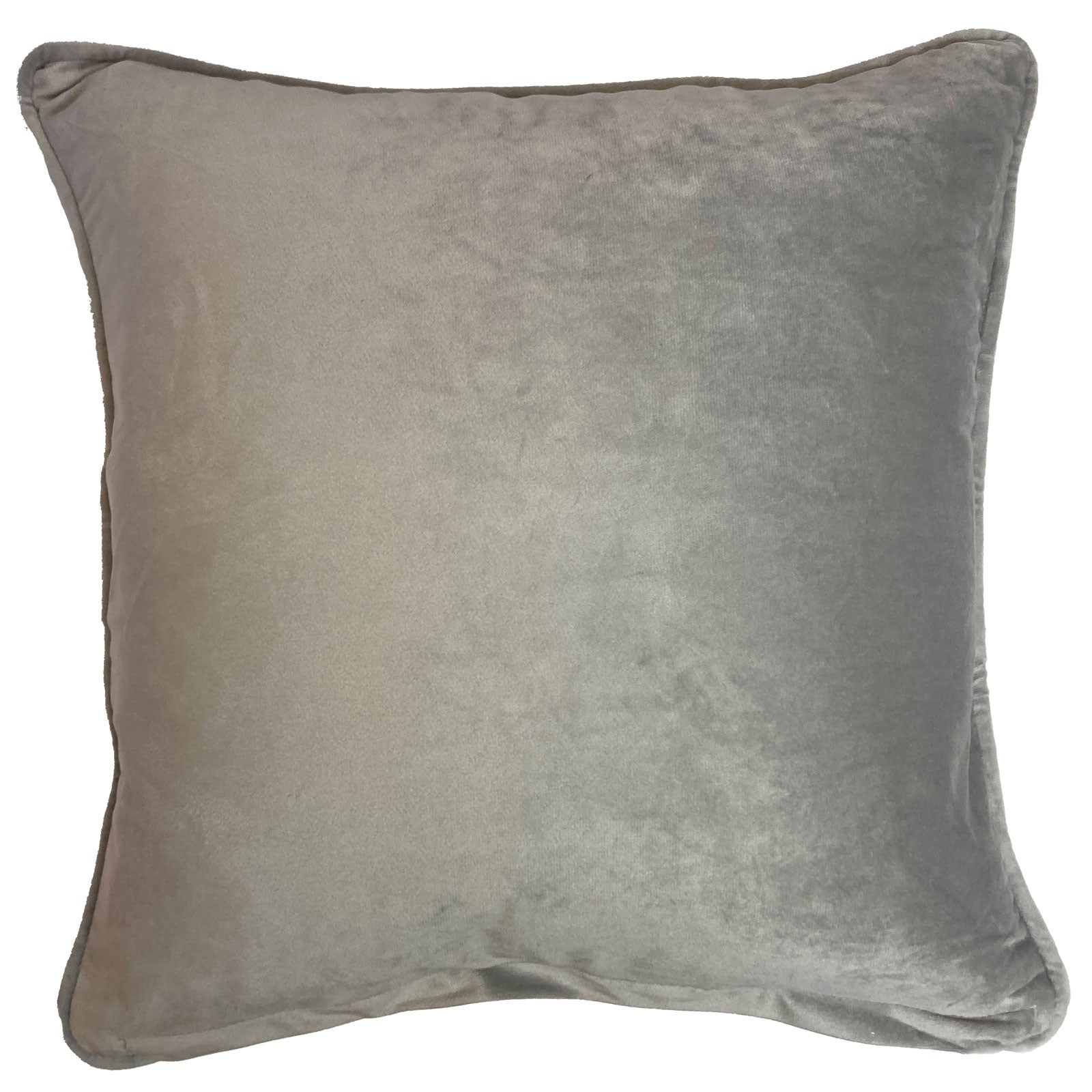 Piped Velvet Cushion Covers 43cm Square Collection
