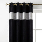 Capri Eyelet Curtains - Silver image 2