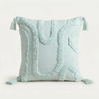 Cabana Tufted Cushion Cover 43cm x 43cm - Aqua image 2