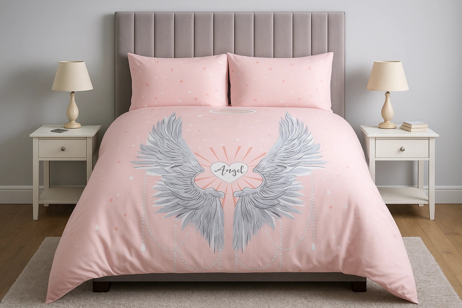 Angel Wings Duvet Cover Bedding Set