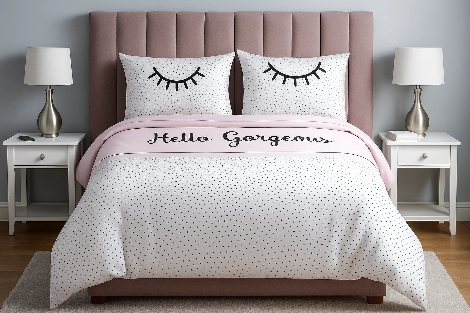 Hello Gorgeous Duvet Cover Bedding Set