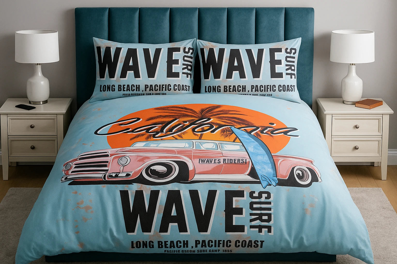 California Duvet Cover Bedding Set
