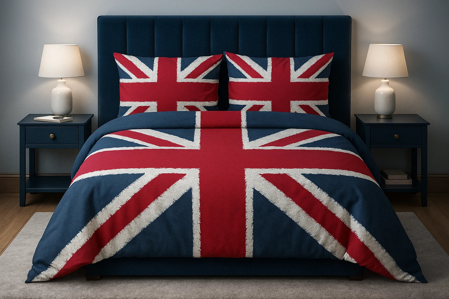Union Jack Duvet Cover Bedding Set