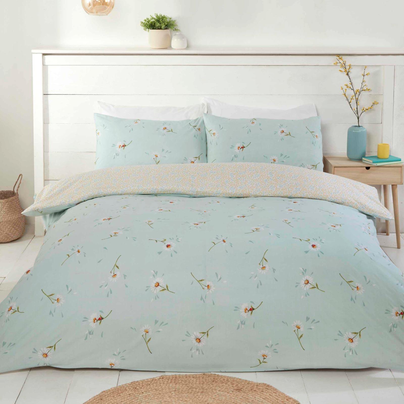 Daisy Floral Duvet Cover Set