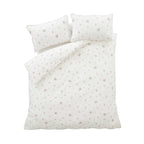 Bianca Fine Linens Vintage Rosebud Lace Duvet Cover Set - Vintage Rose Bud Lace Duvet Set
