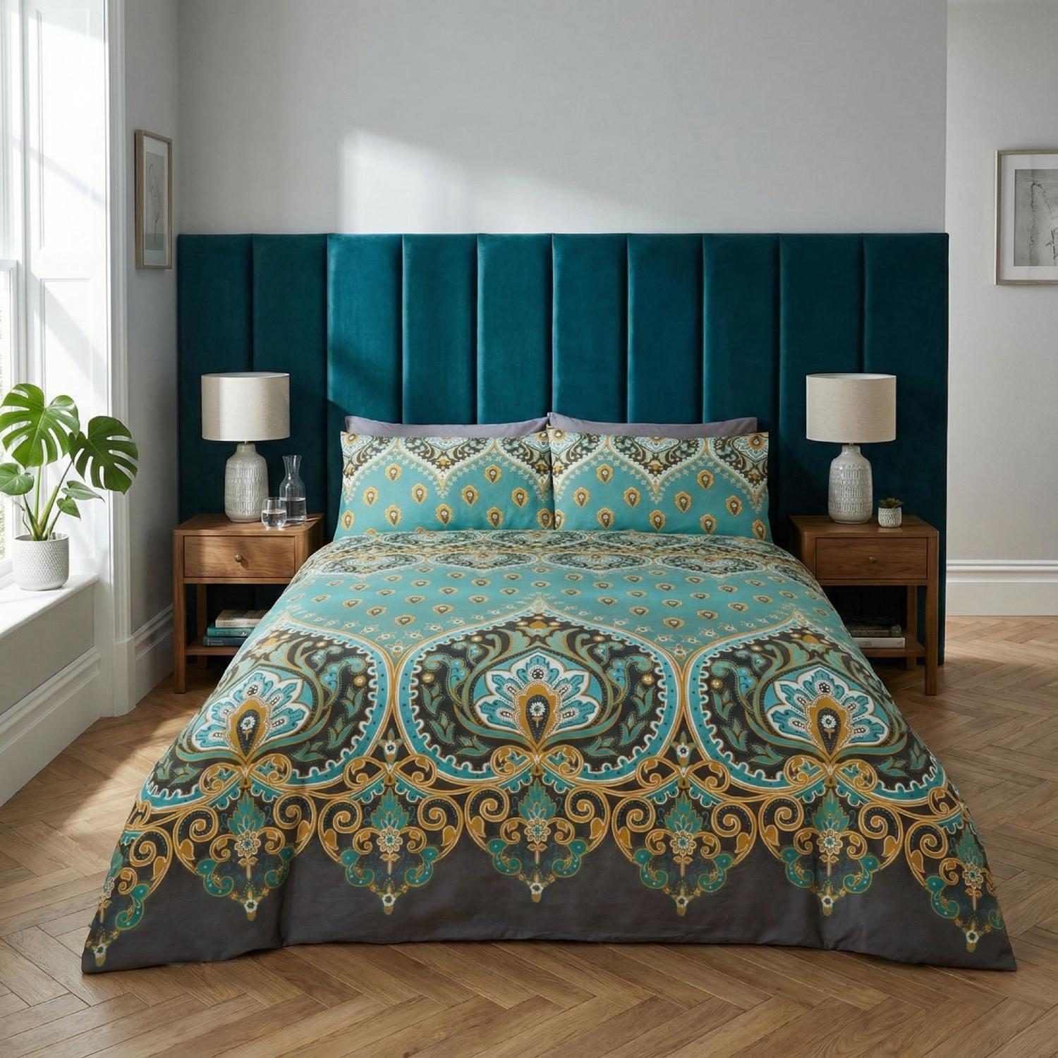 Asha Duvet Cover Set by Rapport Home