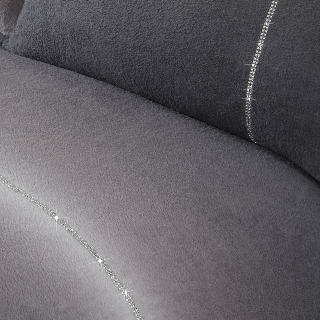 Diamante Teddy Duvet Cover Set