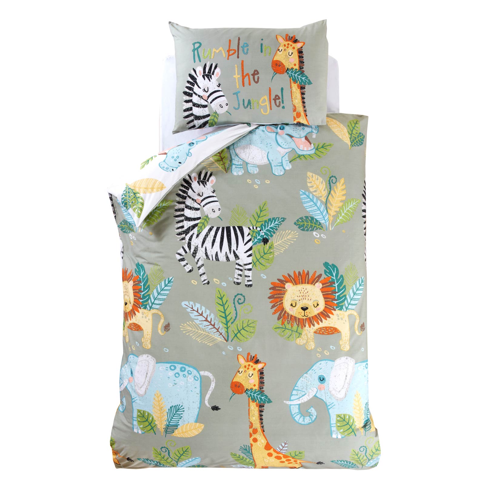 Rumble in the Jungle Duvet Cover Set