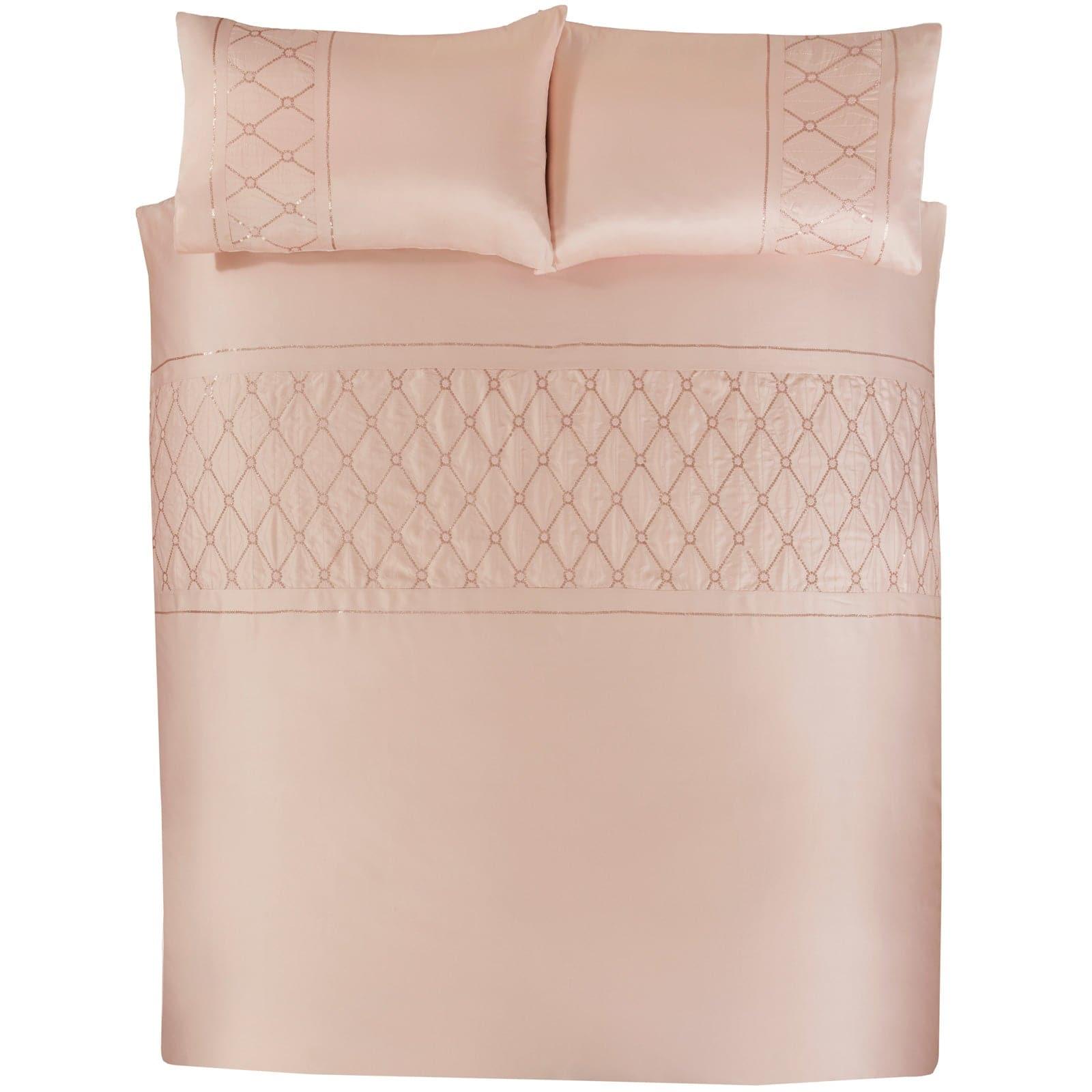 Monaco Duvet Cover Blush