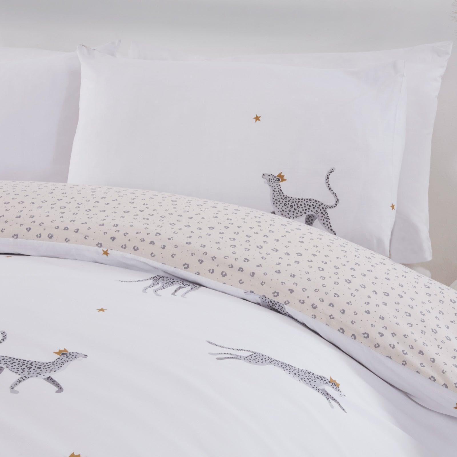 Sustainable Leopard Duvet Cover Set