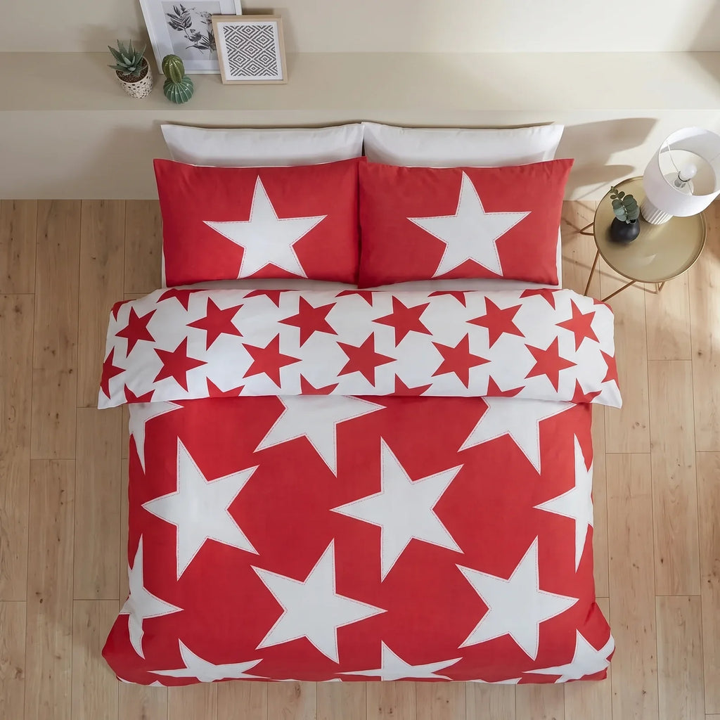 All Stars Red Duvet Cover Bedding Set 2