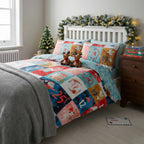 Christmas Advent Calendar Duvet Cover Set