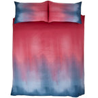 Ombre Duvet Cover Set Red