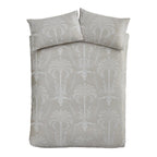 Avalon Jacquard Natural Duvet Cover Set