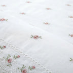 Sophie Embroidered Duvet Cover Set - White image 3