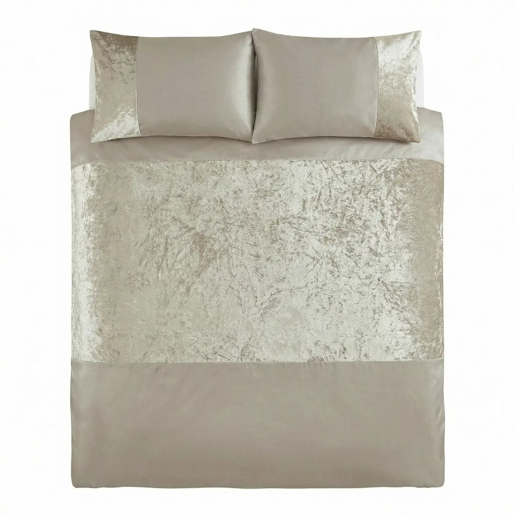Velvet Duvet Cover Set - Natural image 4