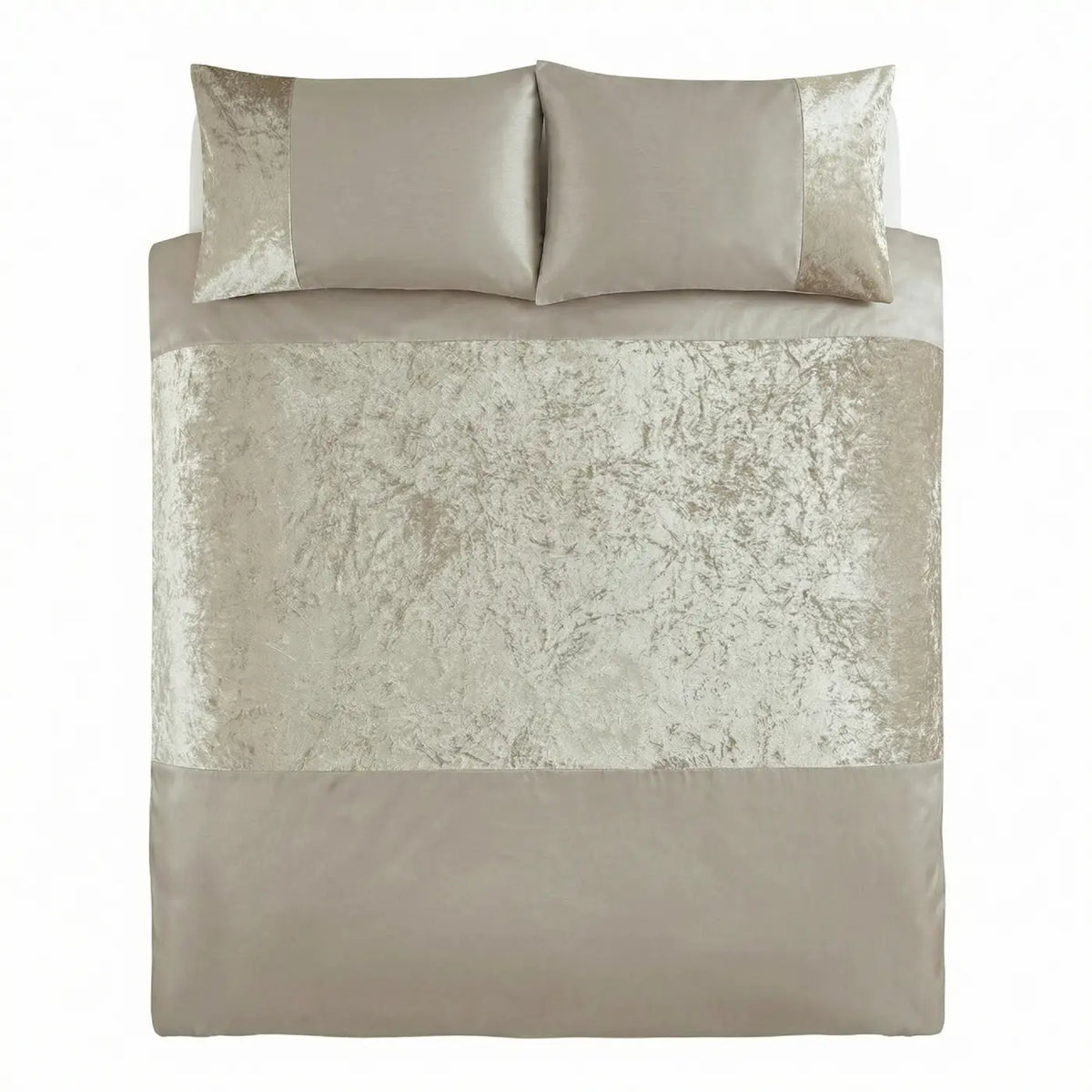 Velvet Duvet Cover Set - Natural image 4