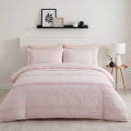 Clarissa Duvet Cover Set - Blush