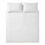 Everdean Duvet Cover Set - White