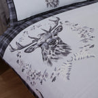 Angus Stag Flannelette Duvet Cover Set