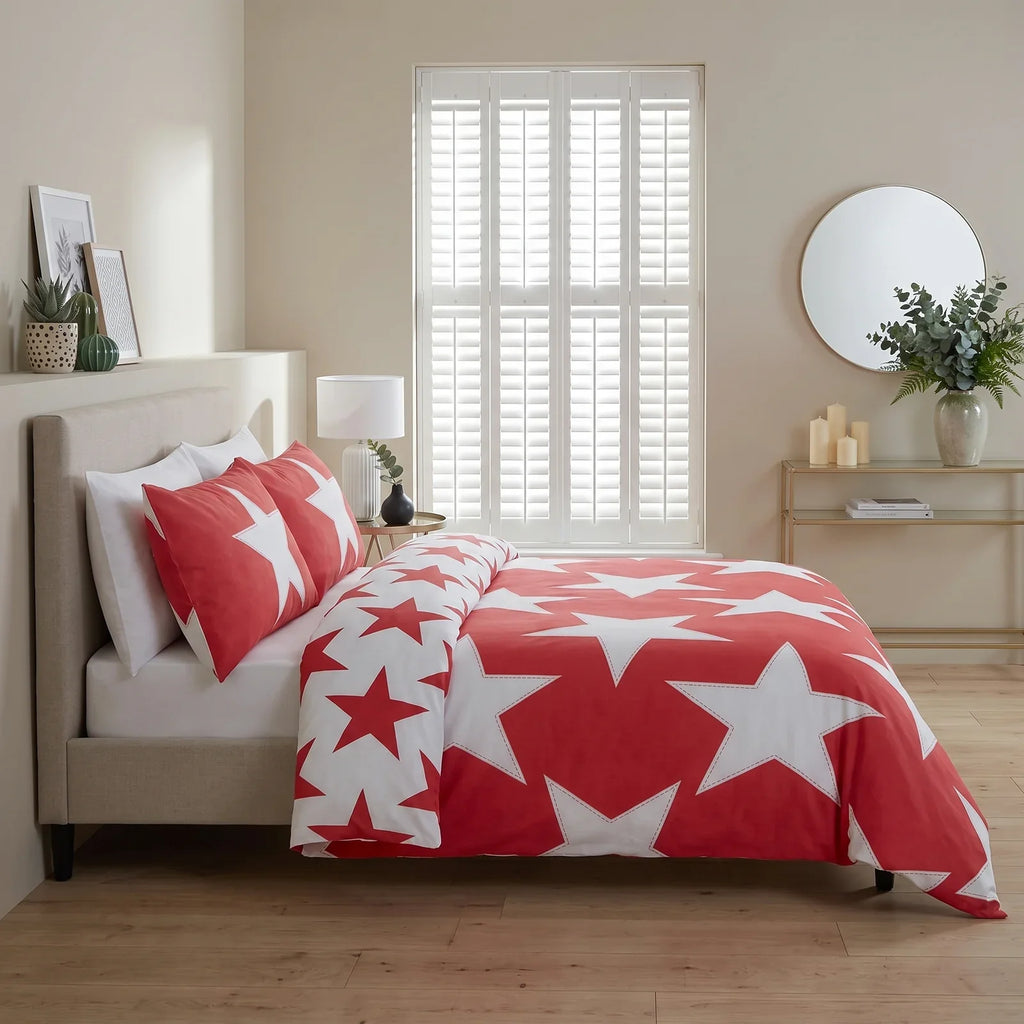 All Stars Red Duvet Cover Bedding Set 3