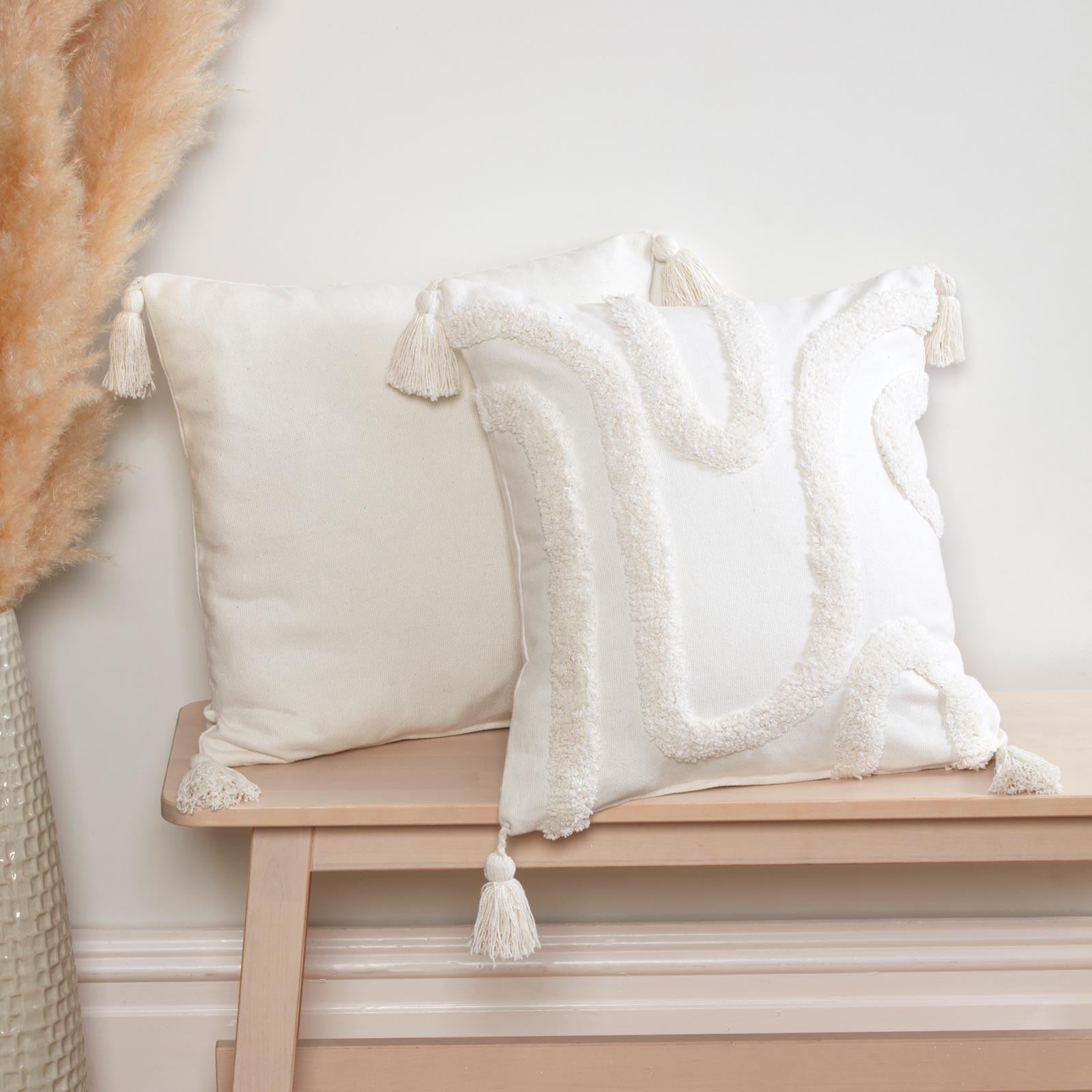 Cabana Tufted Cushion Cover 43cm x 43cm