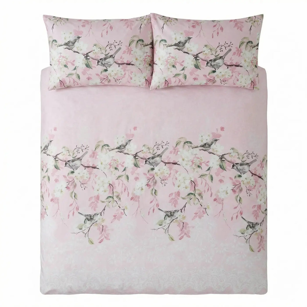 Eloise Floral Duvet Cover Set - Pink image 4
