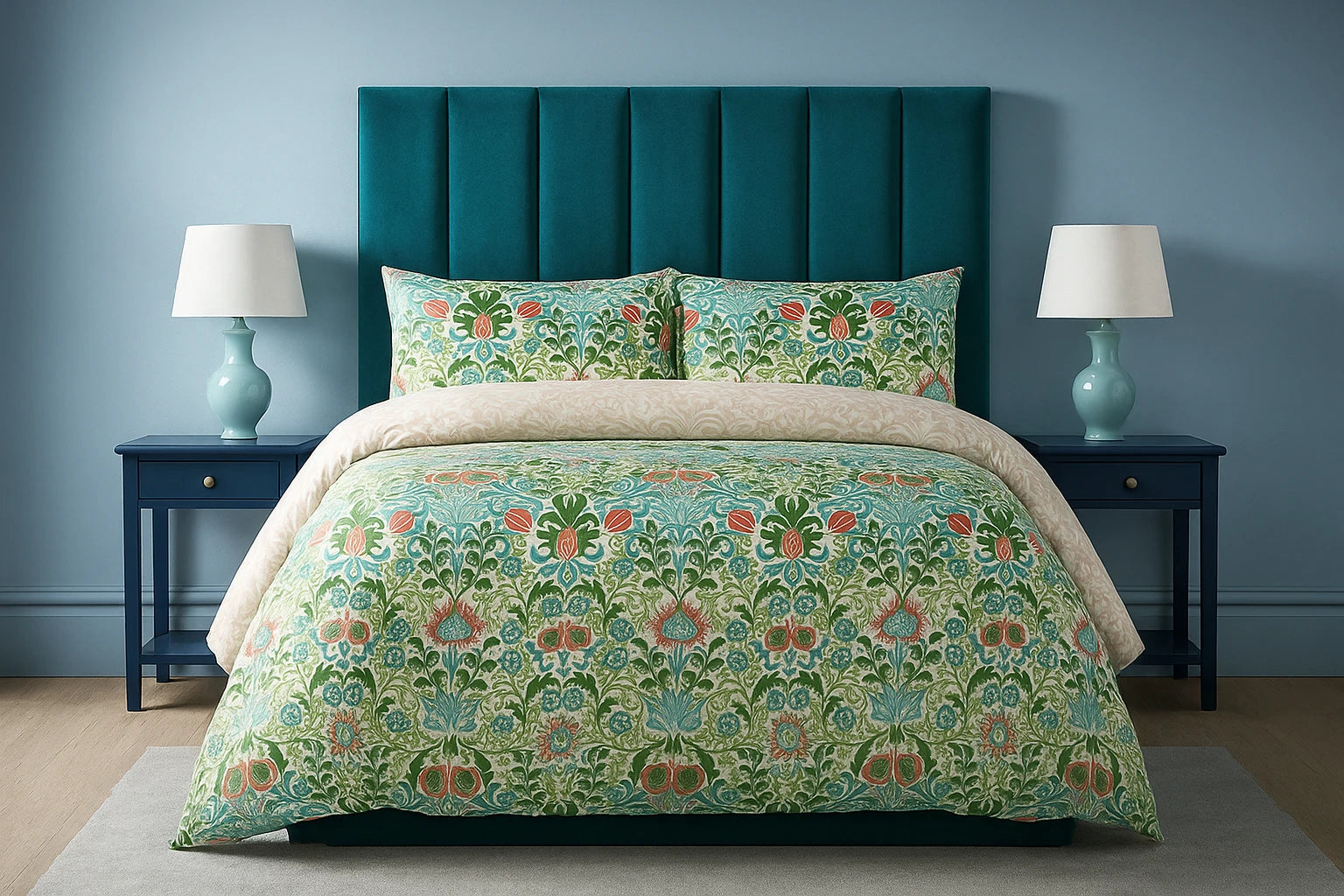 Heritage Flora Duvet Cover Bedding Set