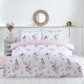 So Soft Microfibre Vintage Toile Duvet Cover Set