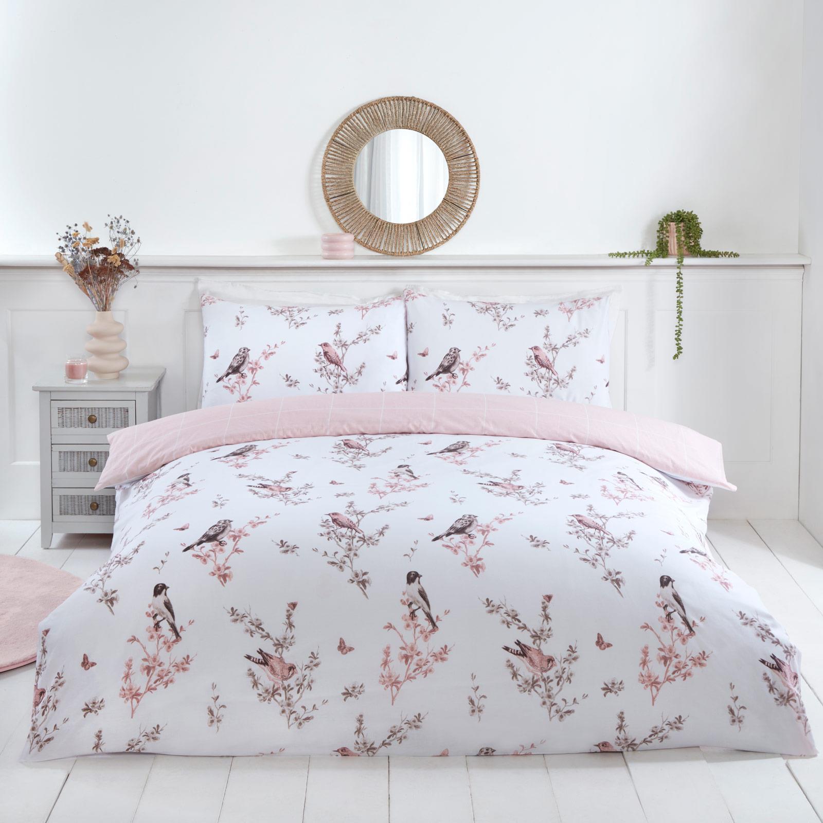 So Soft Microfibre Vintage Toile Duvet Cover Set