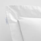 Bianca Fine Linens 200 Thread Count Cotton Percale Pillowcases - 200 Thread Count Percale Oxford Pillowcase Pair White