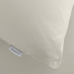 Bianca Fine Linens 200 Thread Count Cotton Percale Pillowcases - 200 Thread Count Percale Standard Pillowcase Pair Natural