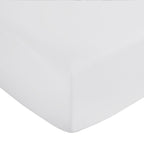 Bianca Fine Linens 400 Thread Count Sateen 36cm Deep Dove Grey 100% Cotton Fitted Sheet - 400 Thread Count Cotton Fitted Sheet Grey