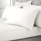 Bianca Fine Linens 400 Thread Count Cotton Sateen Pillowcases - 400 Thread Count Cotton Std Pillowcases Ivory