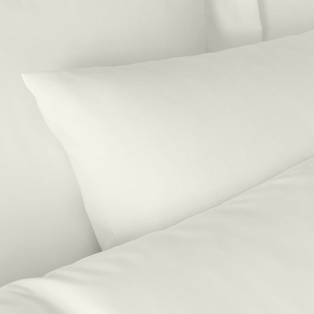 Bianca 180 Thread Count Egyptian Cotton Duvet Cover Set - Charcoal - Egyptian Cotton Standard Pc