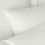 Bianca 180 Thread Count Egyptian Cotton 34cm Deep Fitted Sheet - Charcoal - Egyptian Cotton Standard Pc