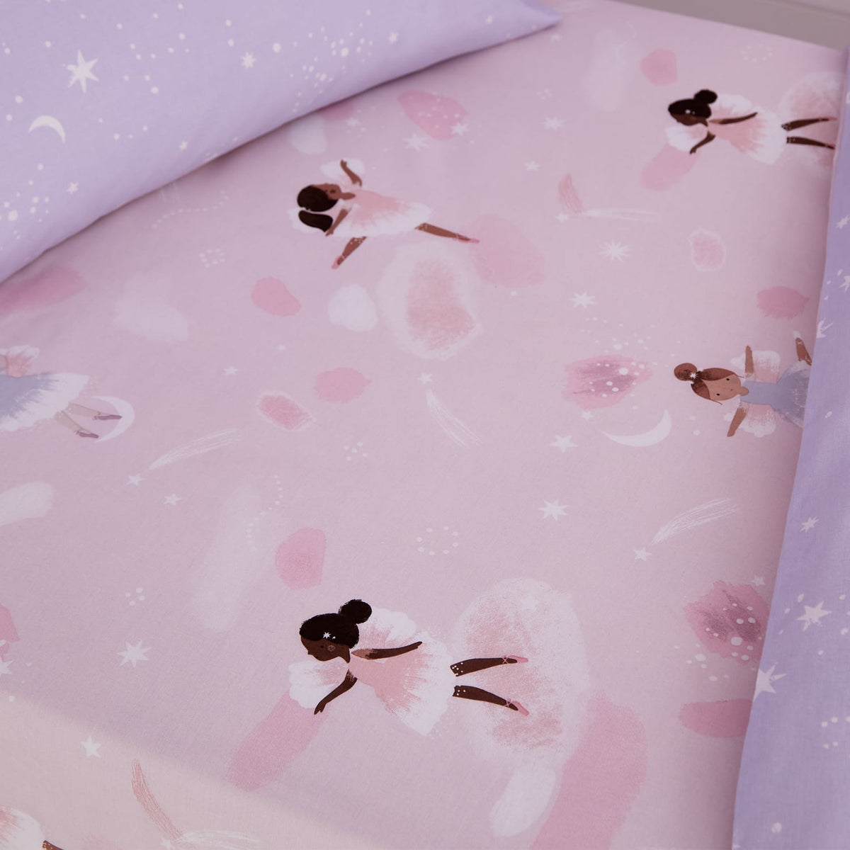 Bianca Balloons Spot Brushed Cotton Flannelette 25cm Deep Fitted Sheet