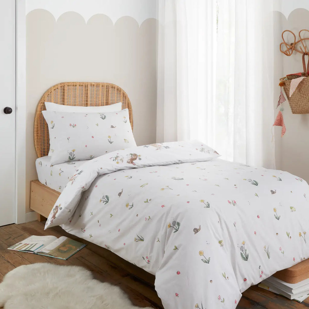 Bianca Bunny Rabbit Friends Cotton Duvet Cover Set 3