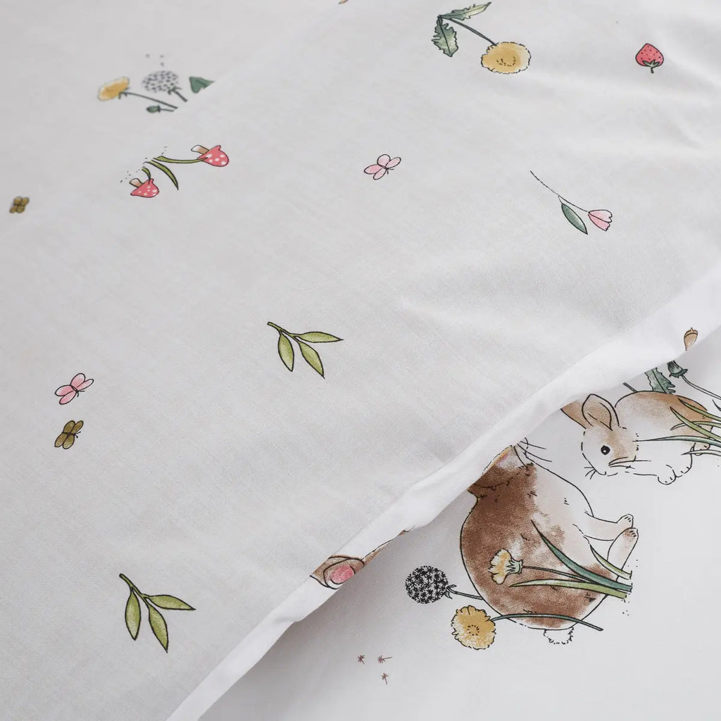 Bianca Bunny Rabbit Friends Cotton Duvet Cover Set 5